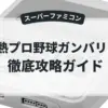 白熱プロ野球ガンバリーグ