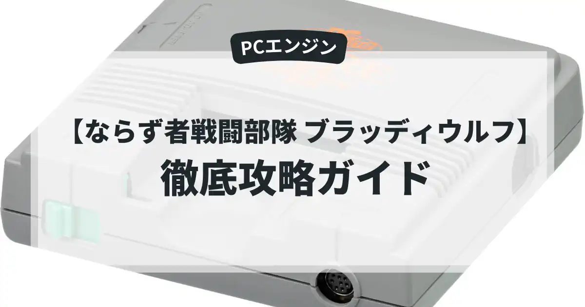 ならず者戦闘部隊 ブラッディウルフ