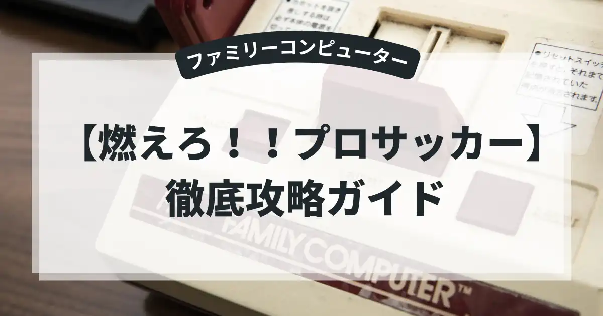 燃えろ！！プロサッカー