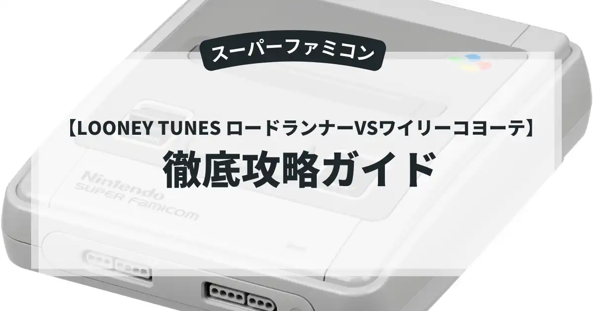 LOONEY TUNES ロードランナーVSワイリーコヨーテ