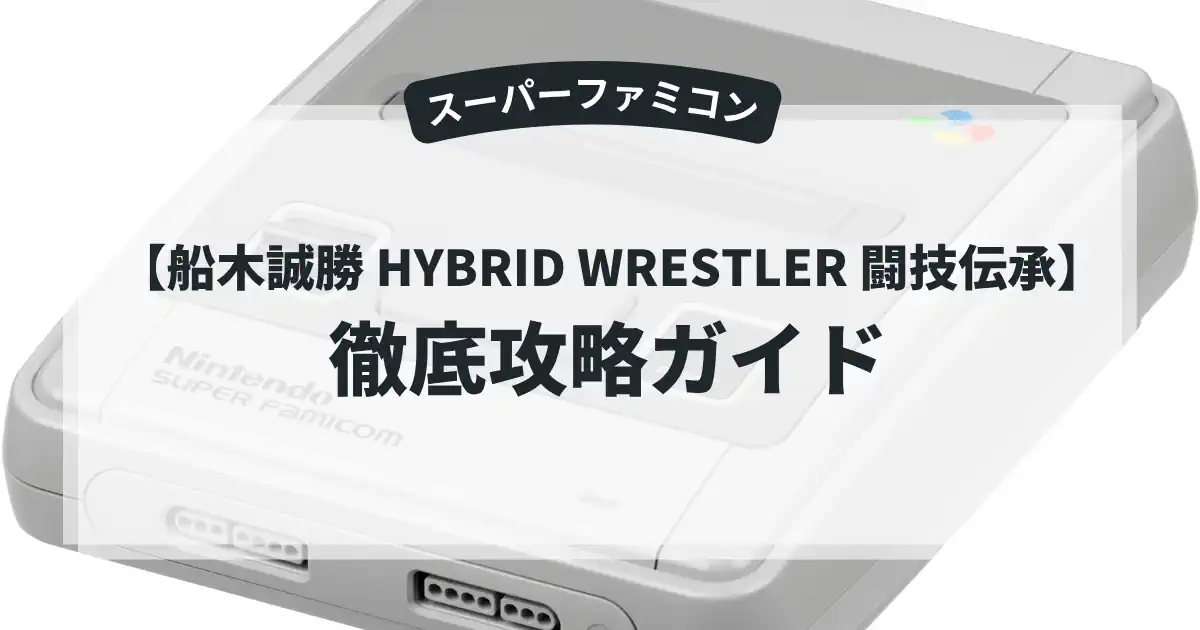 船木誠勝 HYBRID WRESTLER 闘技伝承